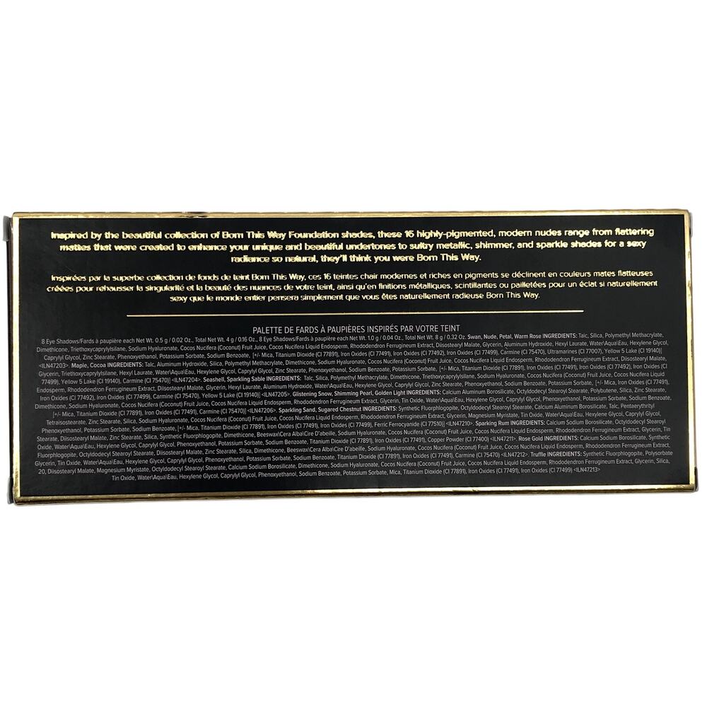 NEW Too Faced Born This Way The Natural Nudes Eyeshadow Pallette 16 Shades NIB - Picture 5 of 7